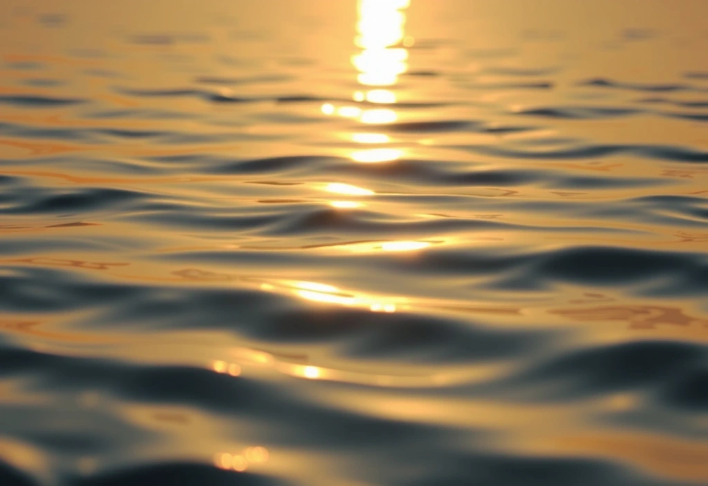 Texture de l'eau reflétant la stratégie observée