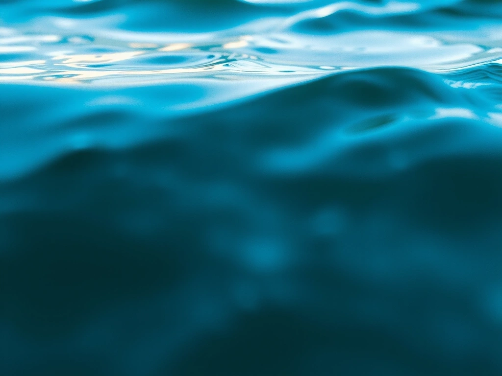 Texture d'eau abstraite